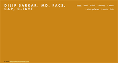 Desktop Screenshot of dilipsarkar.com